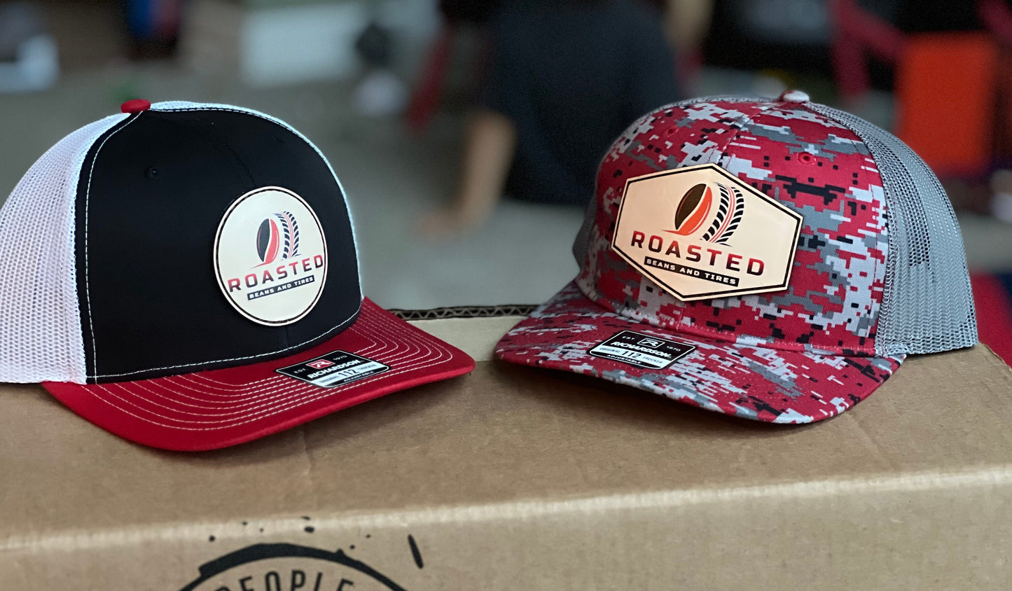 Roasted Beans and tires Hats