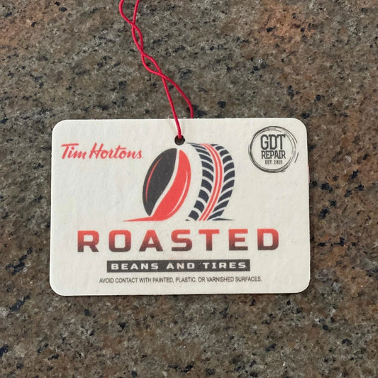 Roasted Beans Tires Car Freshner